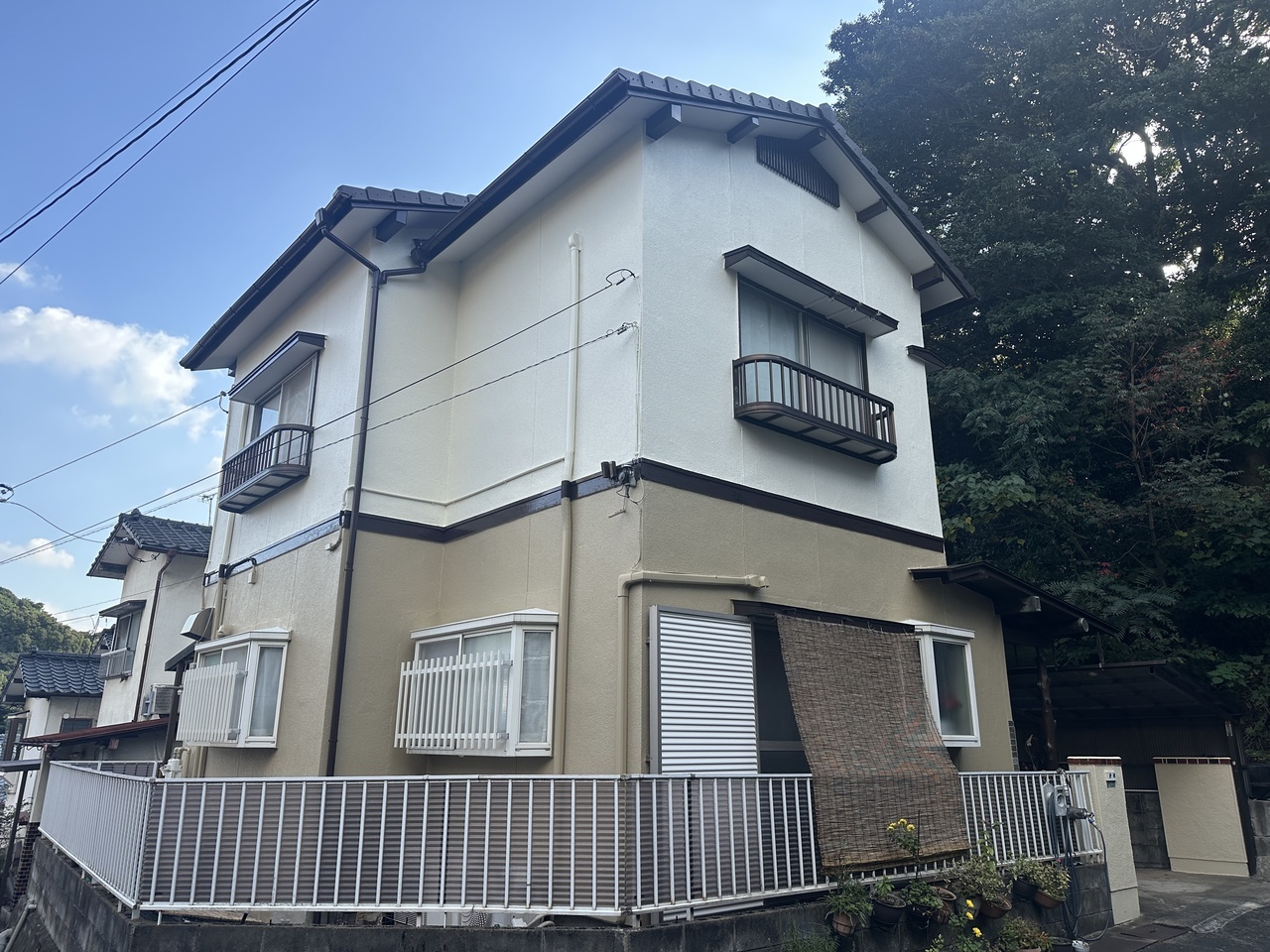 北九州市小倉北区の外壁塗装施工事例（匠エージェント