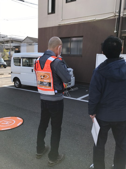 北九州市で実施しているドローンによる屋根点検